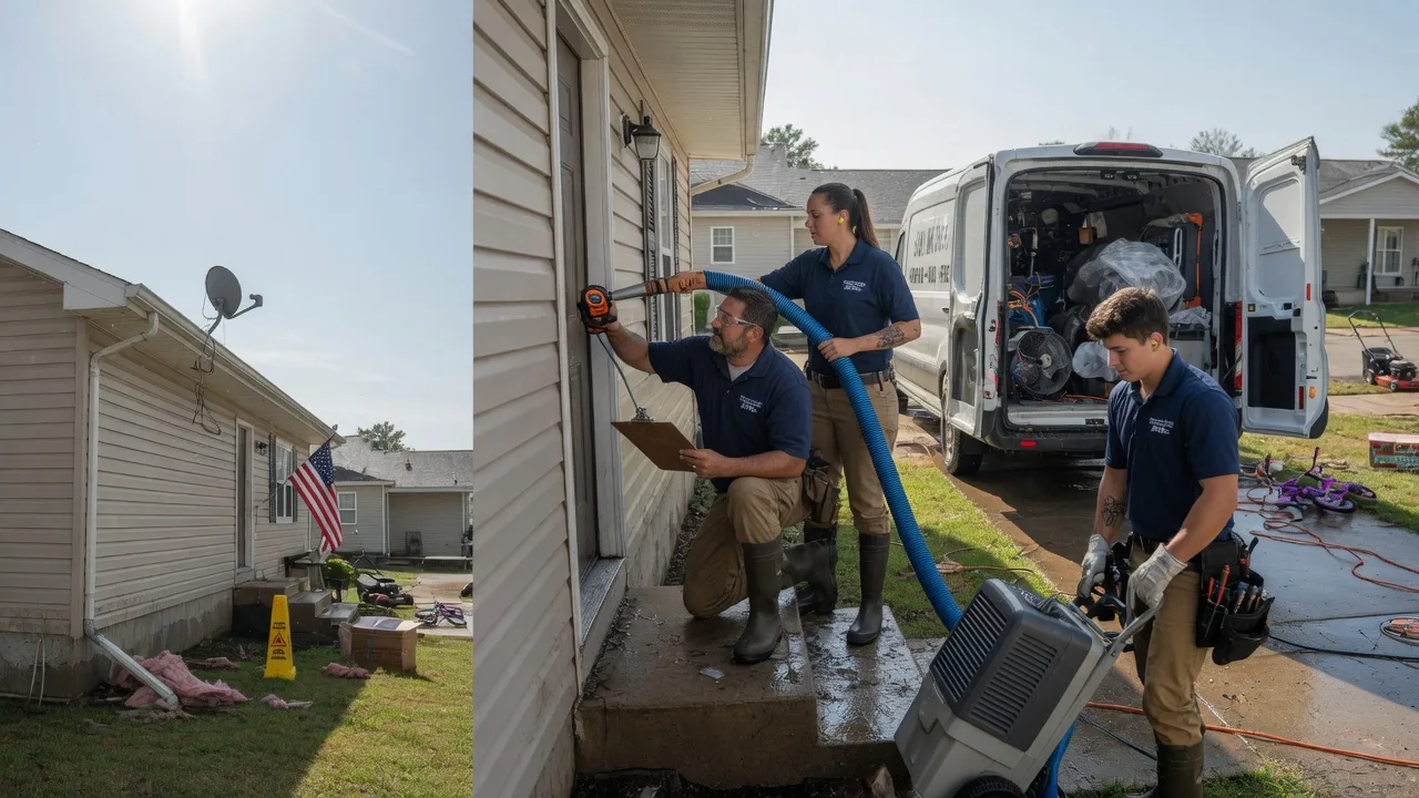 Ceiling Water Damage Restoration in Danbury, NC near me